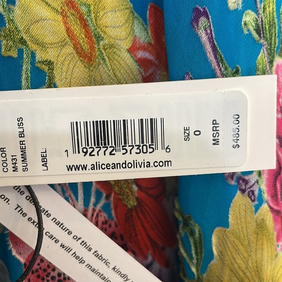 Alice + Olivia Christina Floral Hi-Lo Dress - Picture 11 of 13